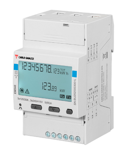 [IVI-EM540] Energy Meter EM540 - 3 phase - max 65A/phase. (REL200100100)