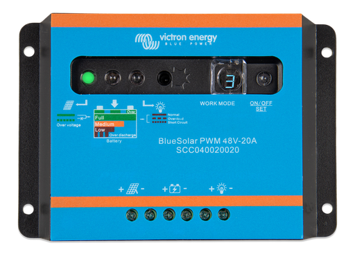 [RVI-PWM-LIGHT_48/10] BlueSolar PWM-LIGHT 48V-10A. Regulador Solar Victron  (SCC040010020)