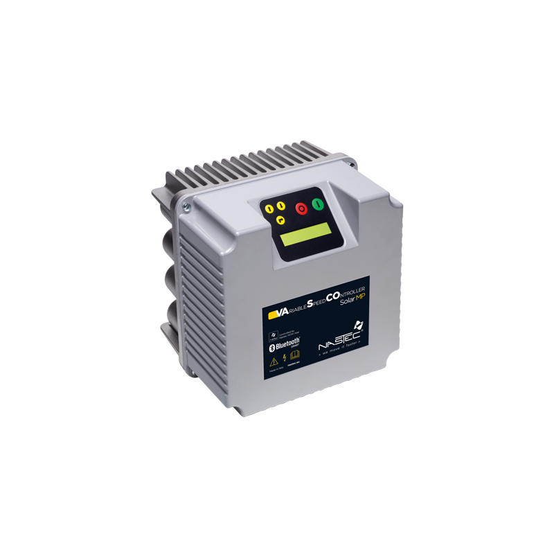 Inversor AC/DC para bomba VASCO de hasta 11 kW, 400V, Trifásico, con entrada GE. Nastec