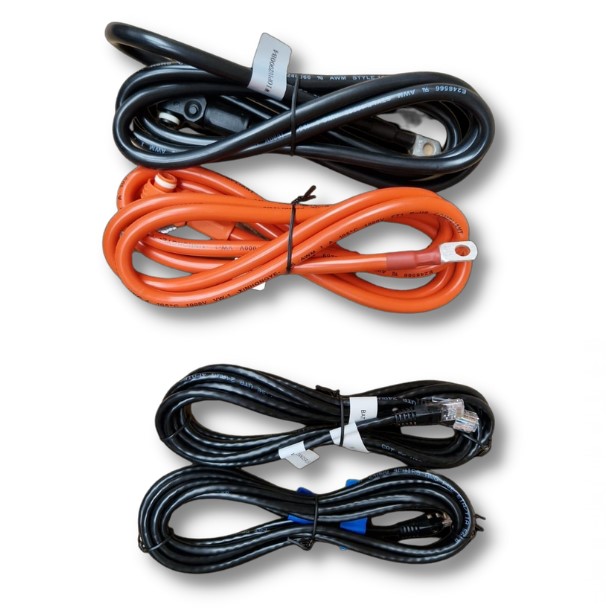 Set cables Pylontech LV batería a inversor