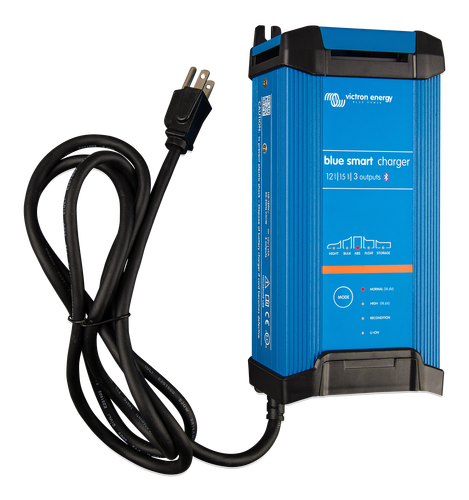 Cargador inteligente Victron Blue Smart IP22 12V 15A (BPC121542002)
