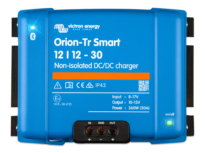 Orion-Tr Smart 12/24-15A Non-isolated DC-DC ch. (ORI122436140)
