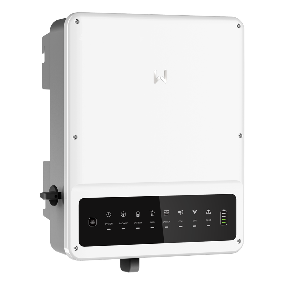 EH(INV); 3.600W; 2 MPPT; Con Wifi, DC Switch . Inversor Monofásico Goodwe puede trabajar con baterías HV con activación por codigo.