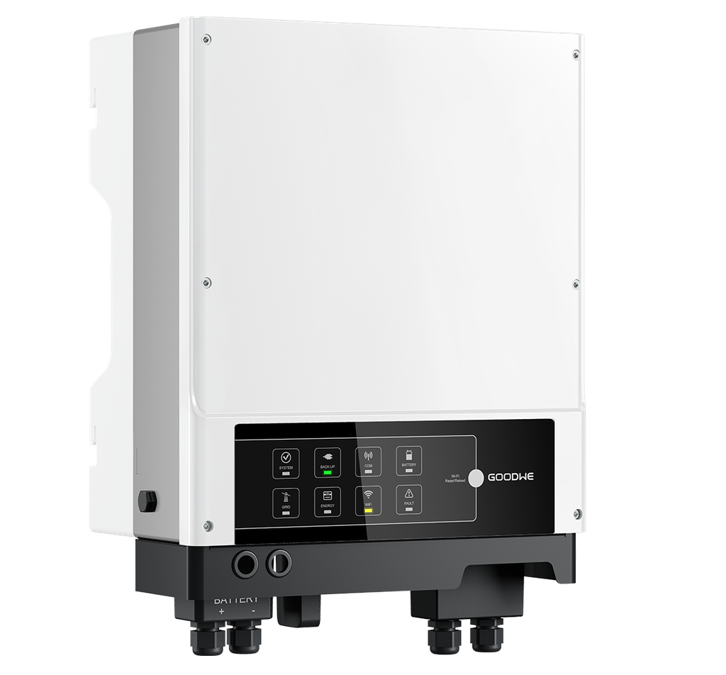 SBP; 5000W; 1 MPPT; WIFI y GM1000; Para baterías LV (48V); Inversor Monofásico Goodwe de Retrofit.
