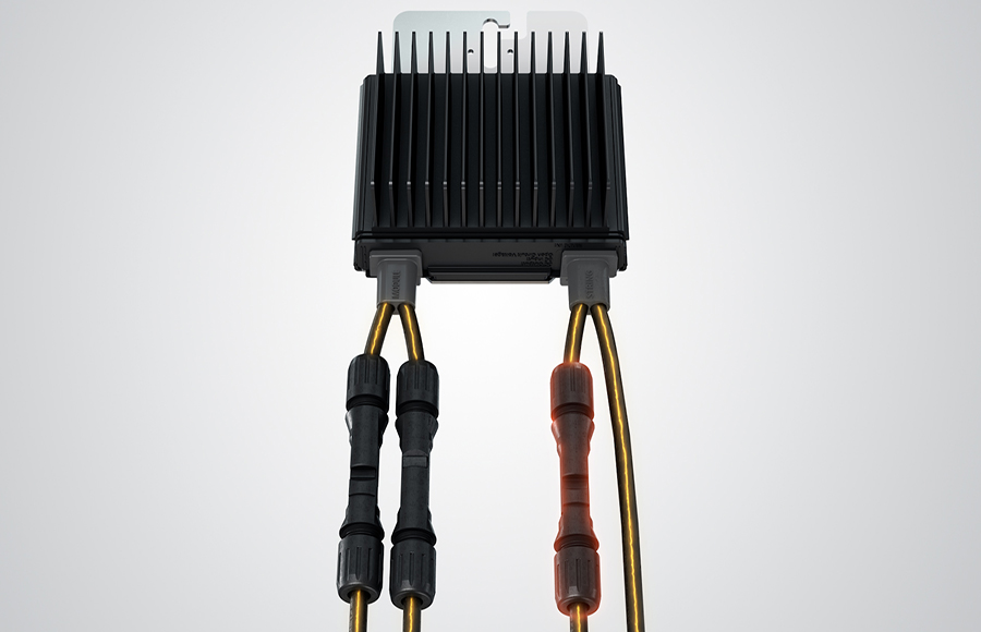 SolarEdge Optimizador para 2 módulos; Pmax: 1050W; Input: 125Voc & 20Isc; Output: 80Vcc & 18Acc; Para Inversores ≥ 16kW; 1.3 metros de cable de entrada (S1000-1GMXMBT)
