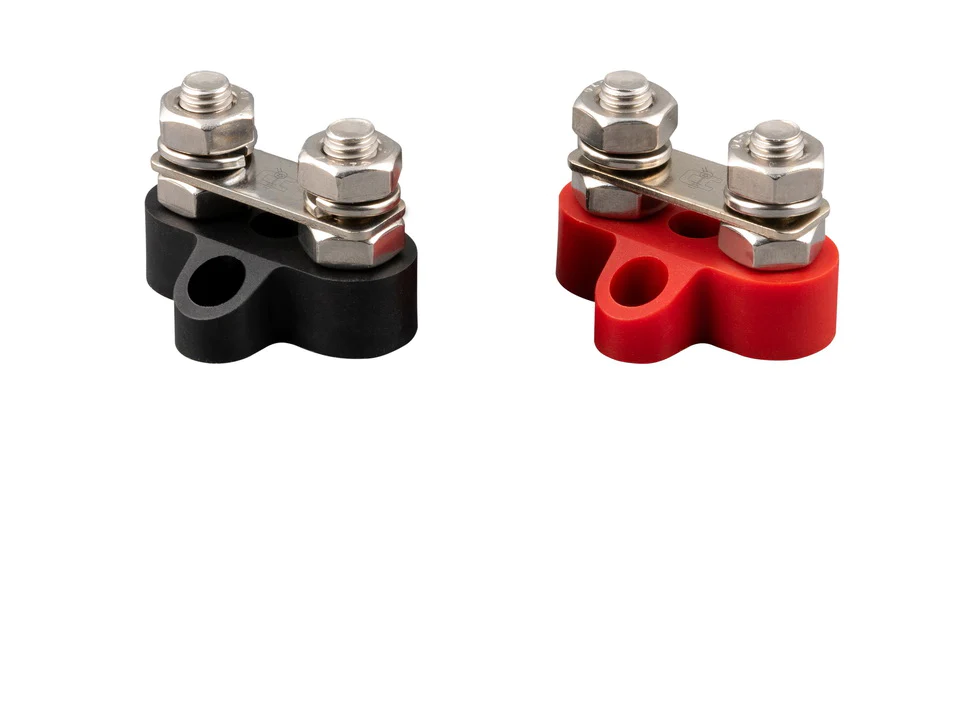 Terminal doble M8 linked set rojo/negro (VBB413020010)