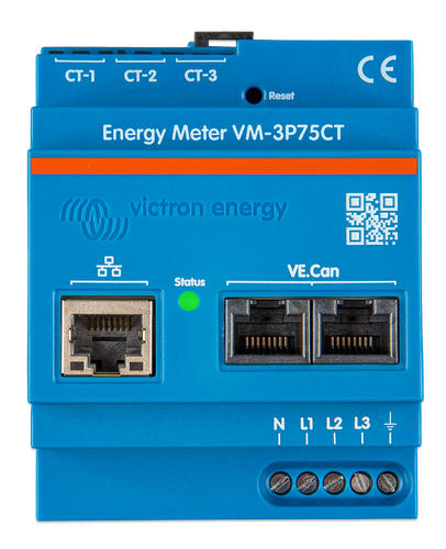 Medidor energía Victron VM-3P75CT (REL200300100)