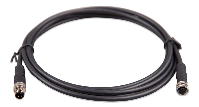 M8 Circular Connector for Lithium Batery; Male to Female 3 pole 2 m (bag of 2) (ASS030560200)