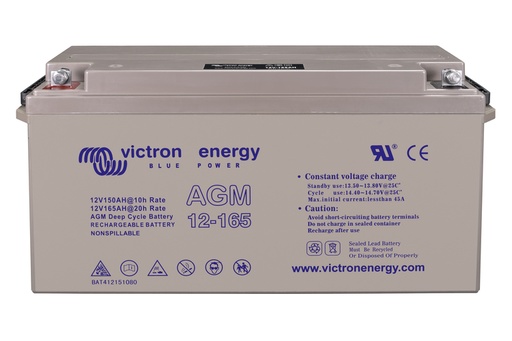[BVI-AGM110_M8] Baterías Victron; 12V/110Ah AGM Deep Cycle Batt. (M8) (BAT412101085)