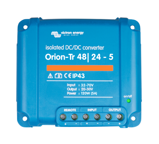 [CVI-OCO_IS-24/24_12] Convertidor Victron Orion DC/DC 24/24-12A 280W (ORI242428110)