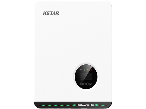 [IKA-BLUE-G_8000D] Inversor KSTAR Monofásico 8000 W; 2 MPPT, Isc-19A; IP65; CT y Wifi Opcionales.
