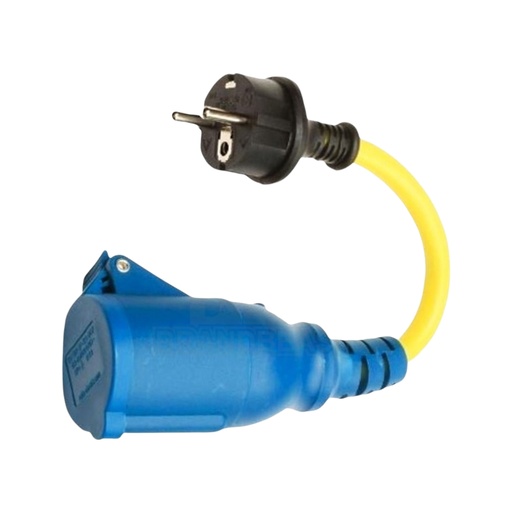 [IVI-ADAPTER-CORD] Cable adaptador Victron Energy SHP307700220 16A 250V Schuko-CEE