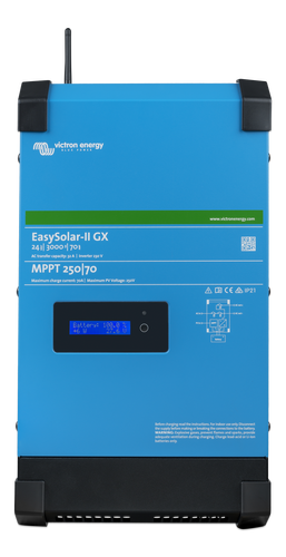 [IVI-EASY_48/5000GX] Inversor-cargador Victron EasySolar-II 48/5000/70-50 MPPT 250/100 GX (PMP482507010)
