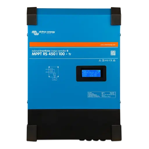[RVI-MPPT_R200/450MC4] SmartSolar MPPT RS 450/200-MC4; 48V; Vmax 450V, con Display. Maximizador Victron. (SCC145120510)