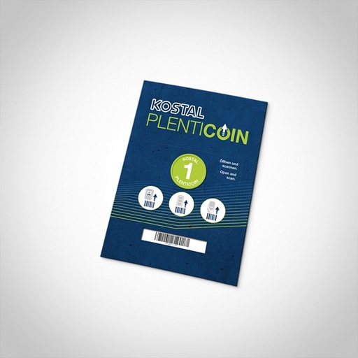 [IKO-PLENTI_CARD] Tarjeta con 1 PLENTICOIN KOSTAL